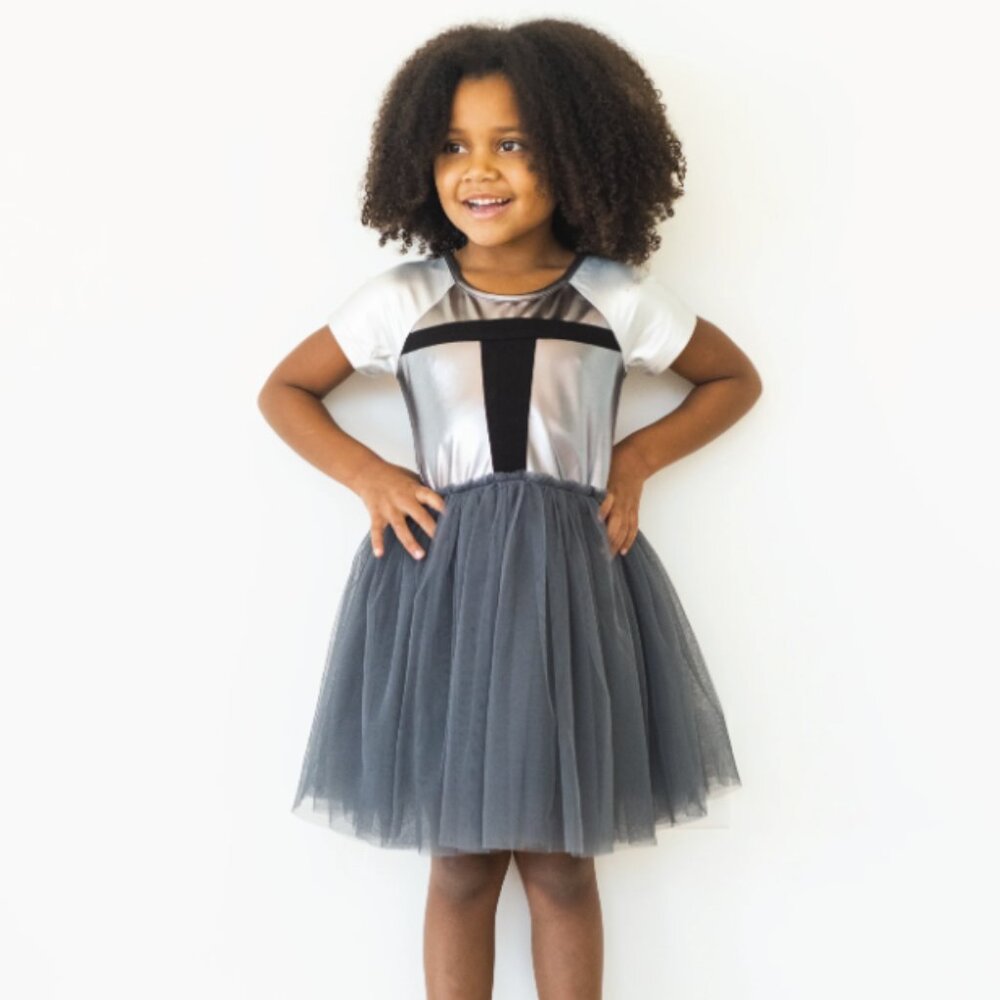 Taylor Joelle Galactic Guardian Mandalorian Mando Tulle Dress Girls Size 7